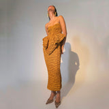 Sweetheart Boneless Corset and Pencil Skirt